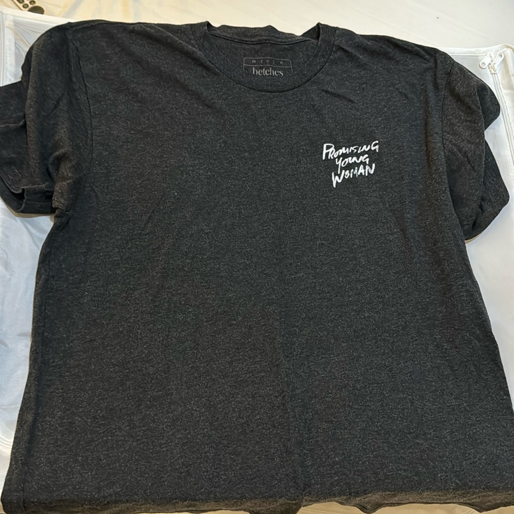 Promising Young Woman-branded t-shirt
